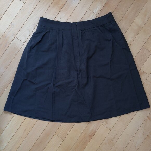 Retro HUGO BOSS Dark Grey Midi Skirt| US 10 - Picture 6 of 11
